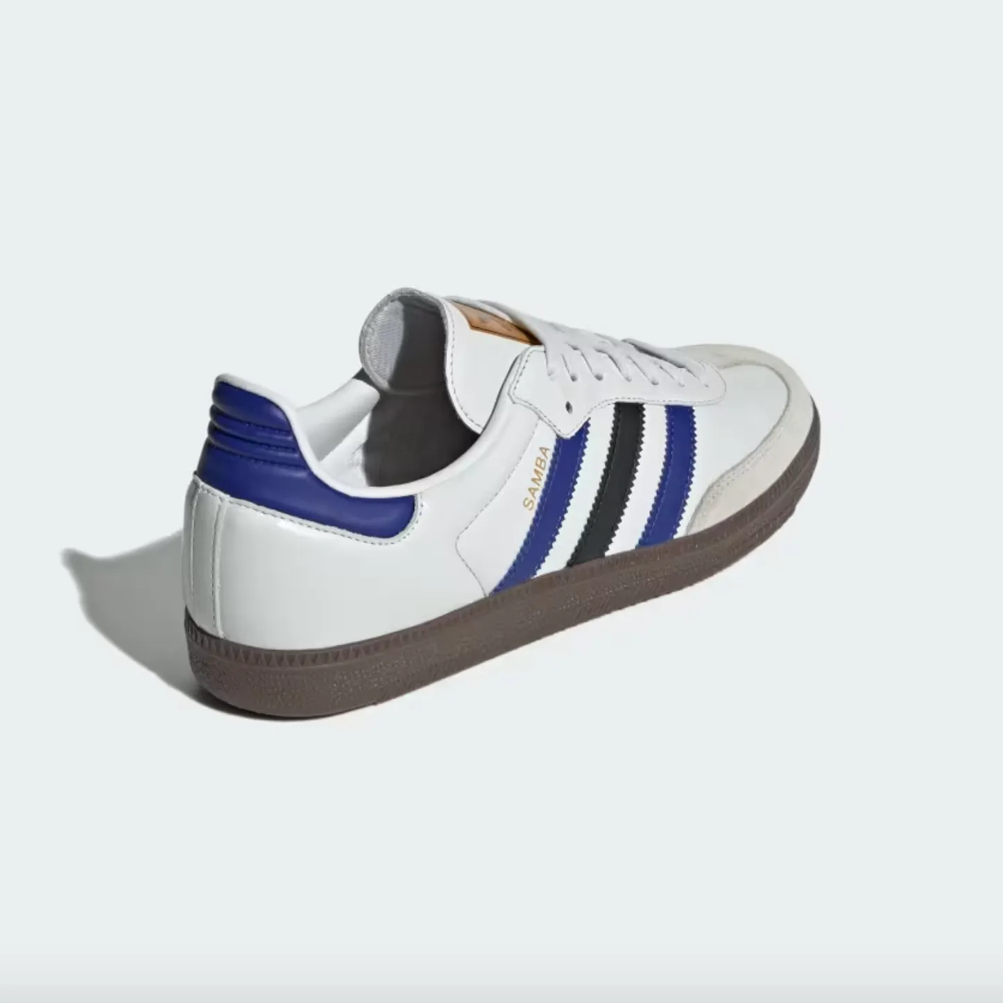 Adidas - Samba OG Crystal White / Active Blue / Matte Gold