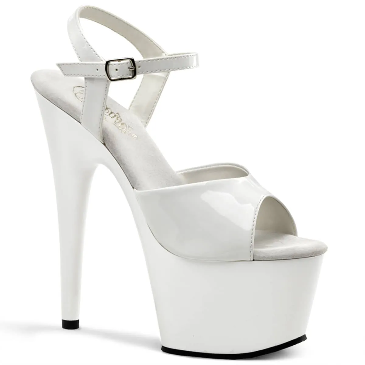 ADORE-709 White Open Toe High Heels