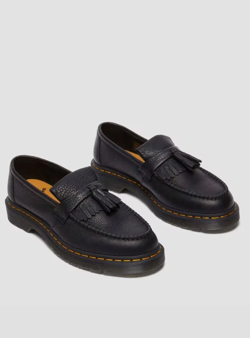 Adrian Yellow Stitch Ambassador Leather Loafers