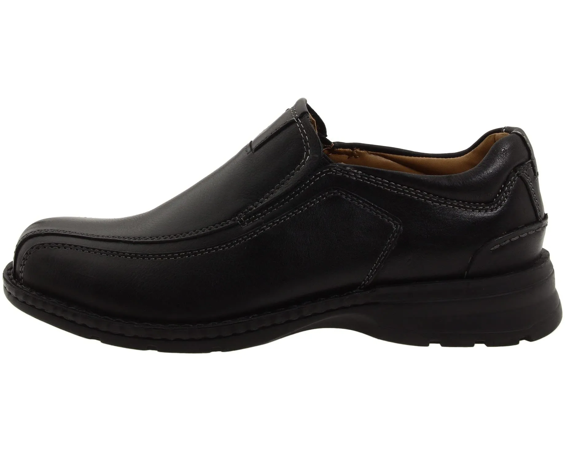 Agent Bike Toe Slip On Dockers Loafers, leather