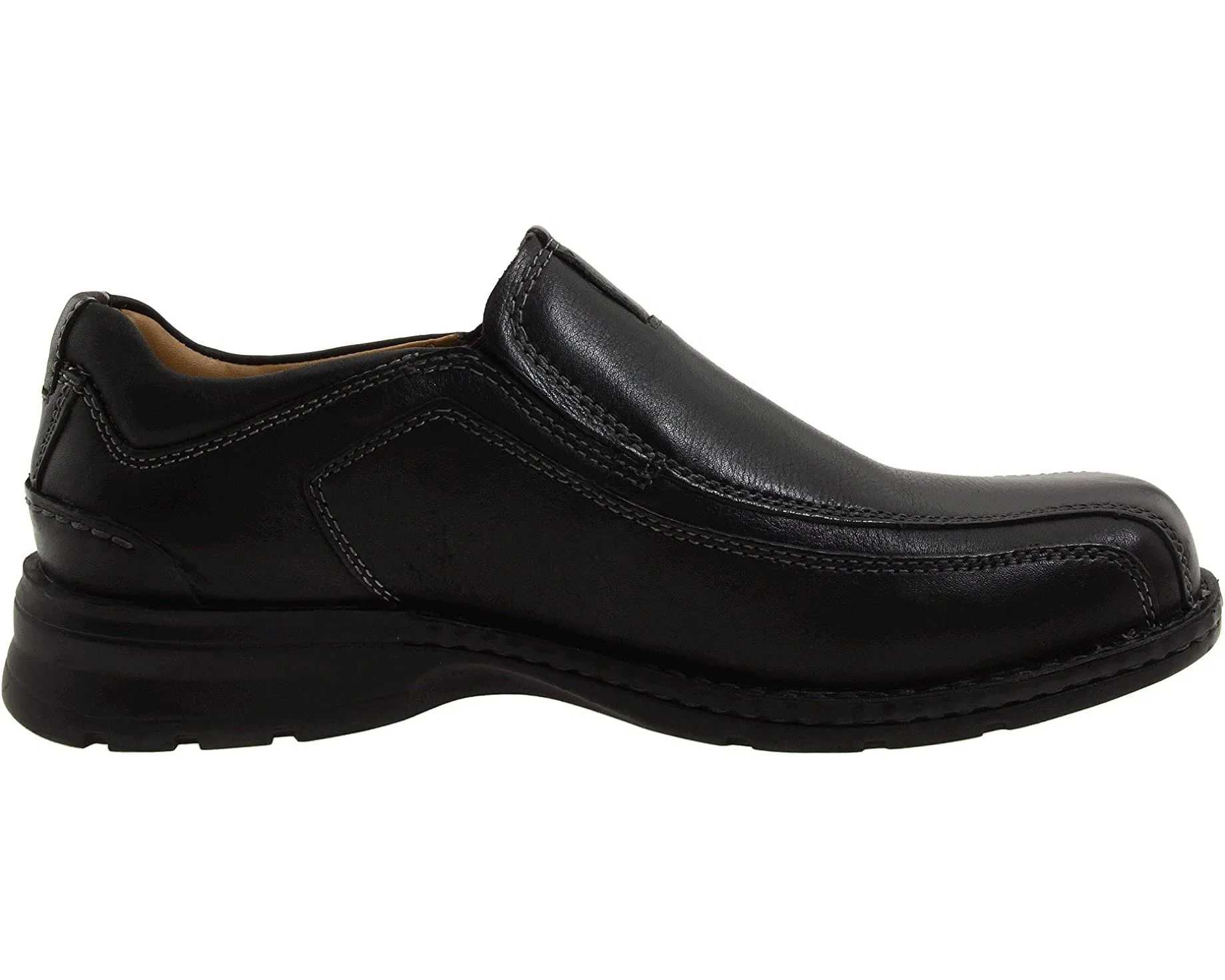 Agent Bike Toe Slip On Dockers Loafers, leather