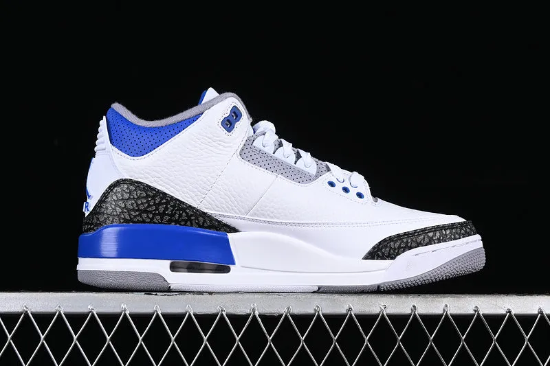 AIR JORDAN 3 RACER BLUE WHITE/GREY/BLACK/BLUE