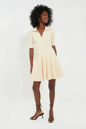 Almond Patricia Polo Mini Dress