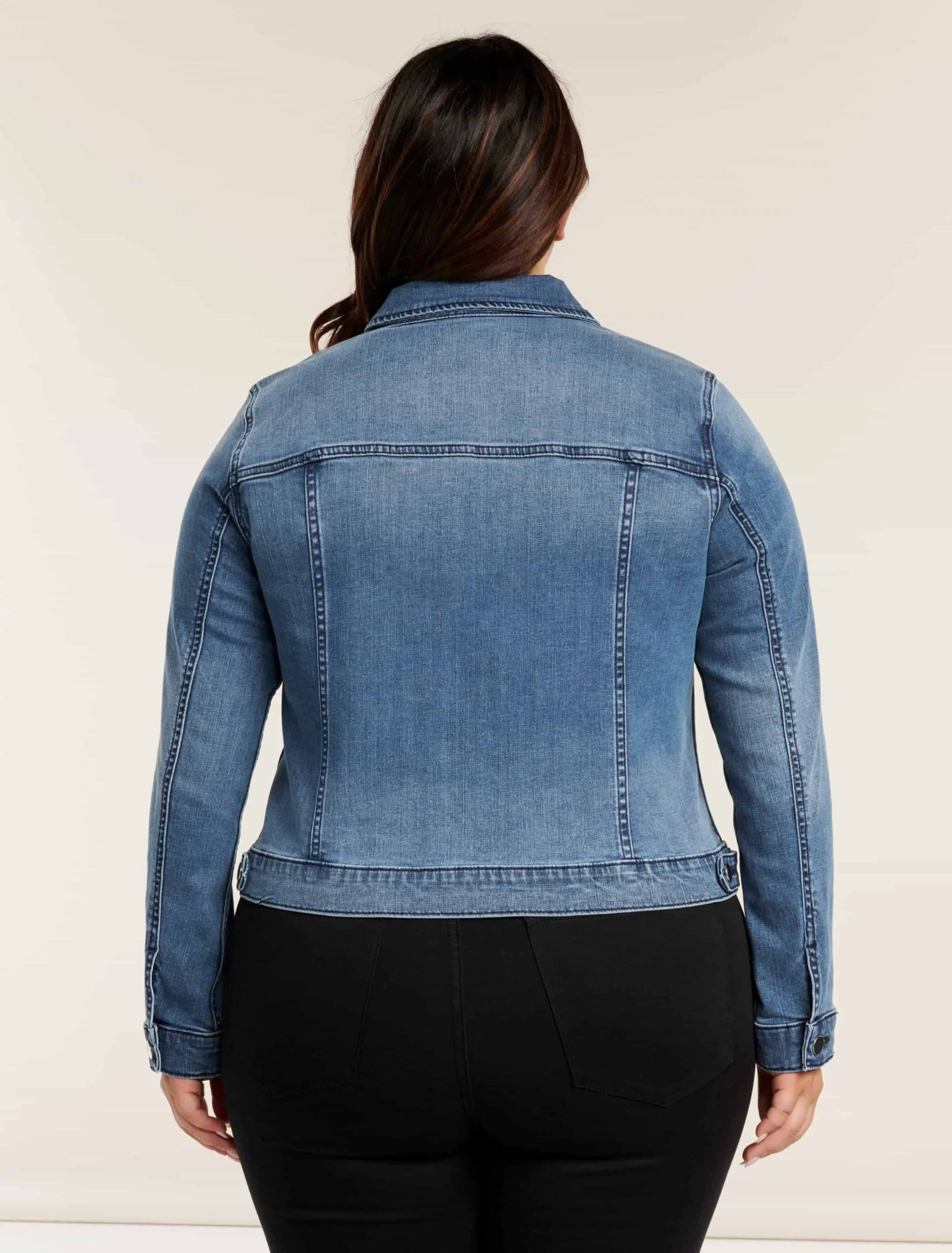 Annie Curve Denim Jacket