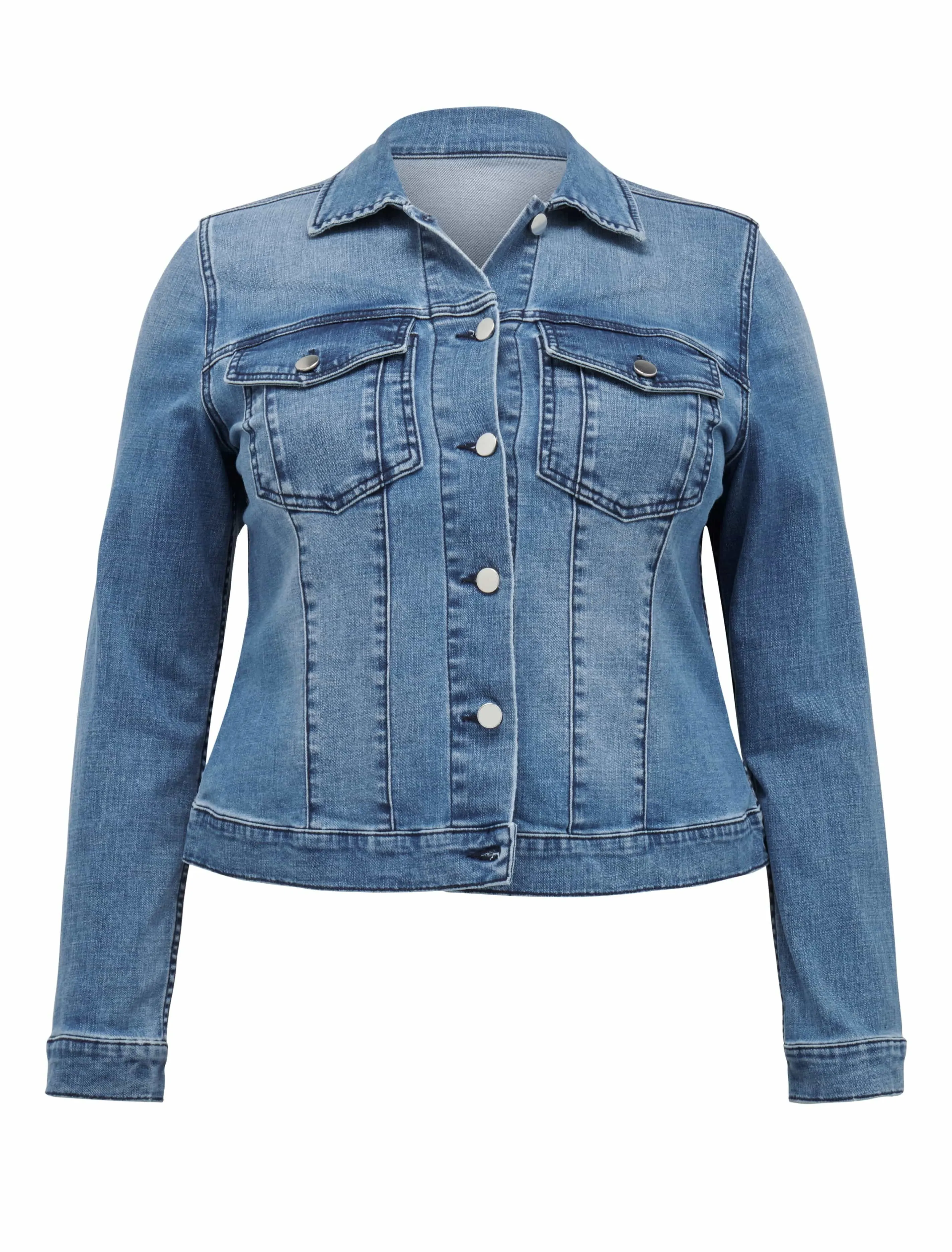 Annie Curve Denim Jacket