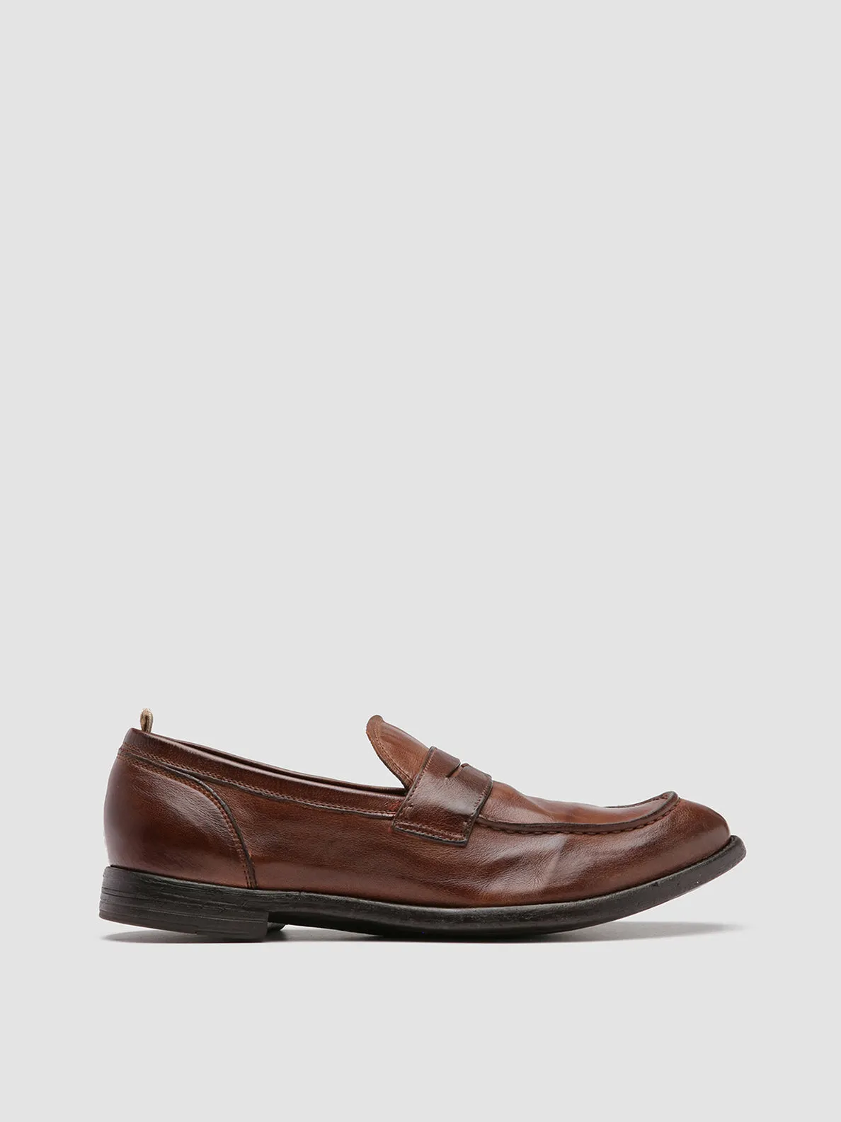 ARC 509 - Brown Leather Penny Loafers