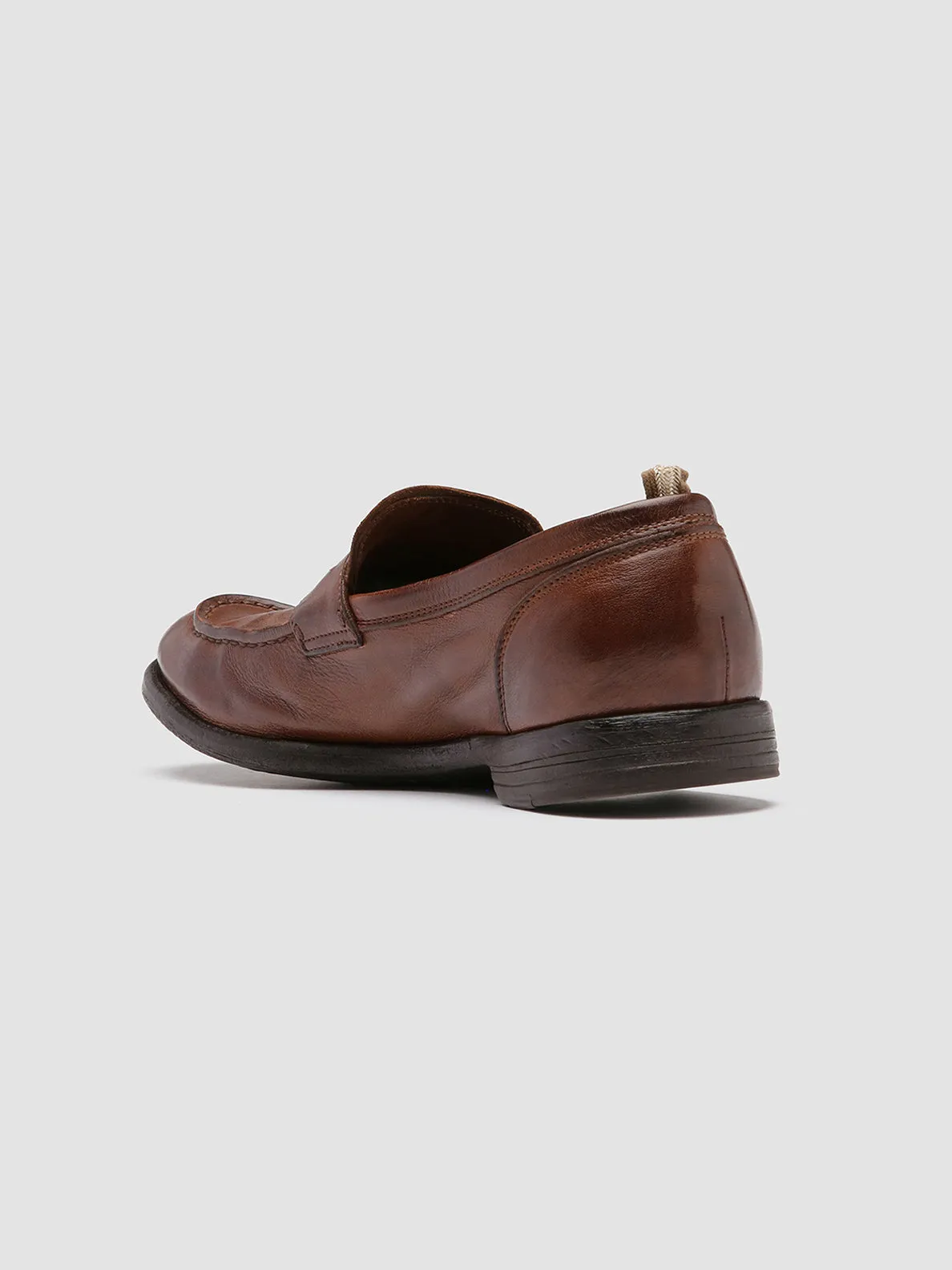 ARC 509 - Brown Leather Penny Loafers