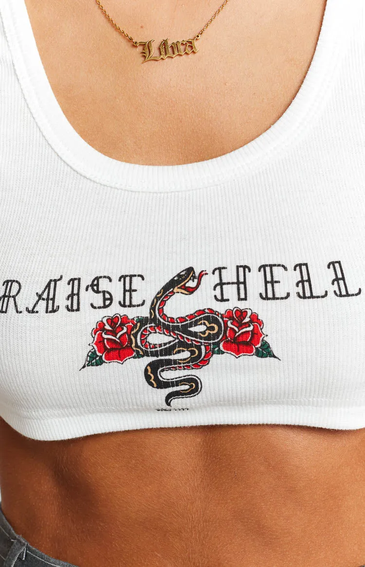 Arizona Raise Hell White Tank