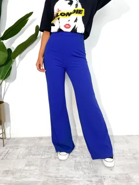 Big Ambitions - Cobalt Wide Leg Trousers