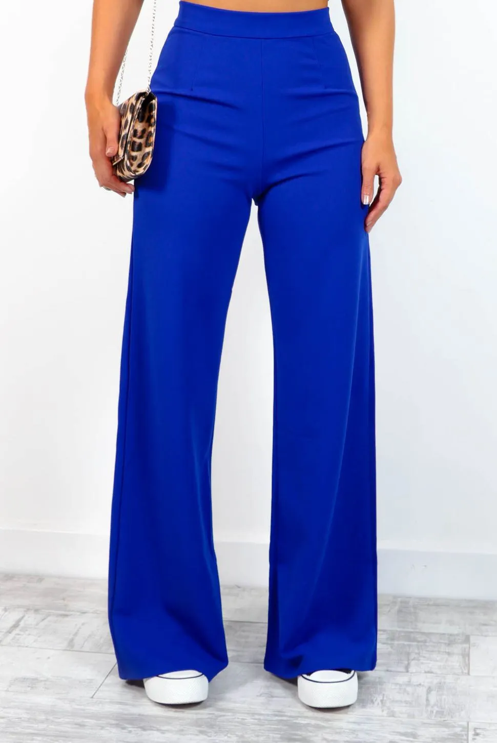 Big Ambitions - Cobalt Wide Leg Trousers