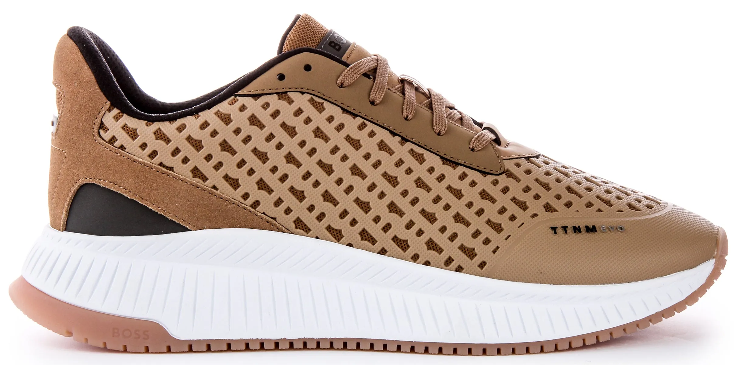 Boss Ttnm Evo Runner In Tan For Men