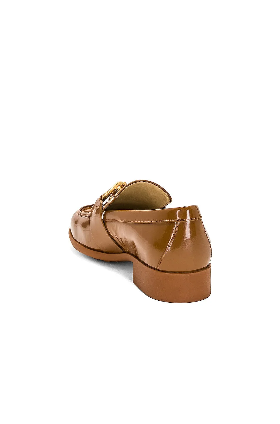 Bottega Veneta Madame Loafers, Cognac