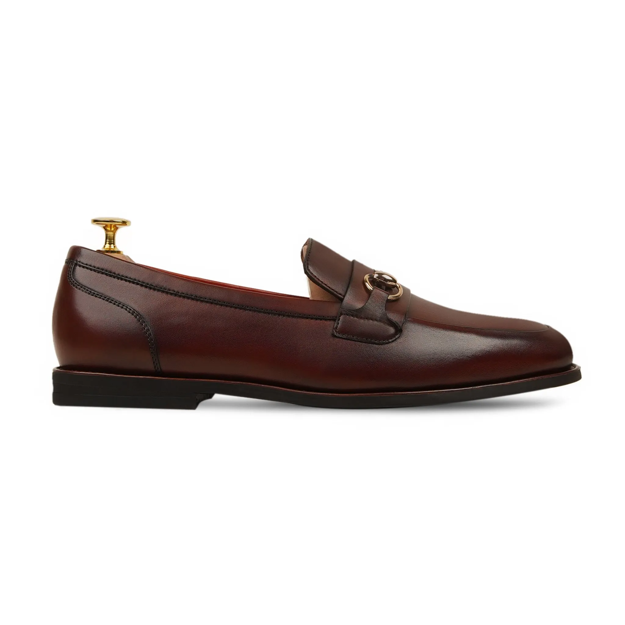 Bronzi - Men's Brown Calf Leather Loafer