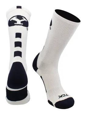 BYU Cougars Socks Baseline Crew