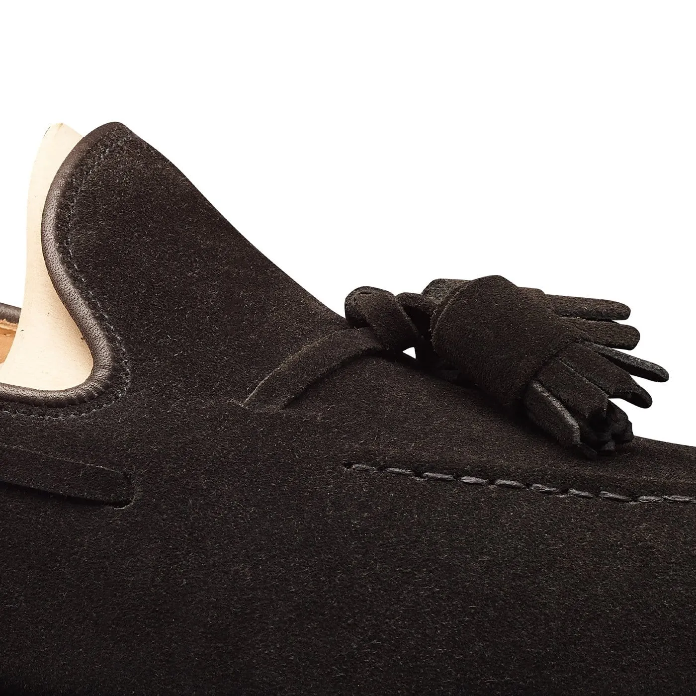 Cavendish Black Calf Suede