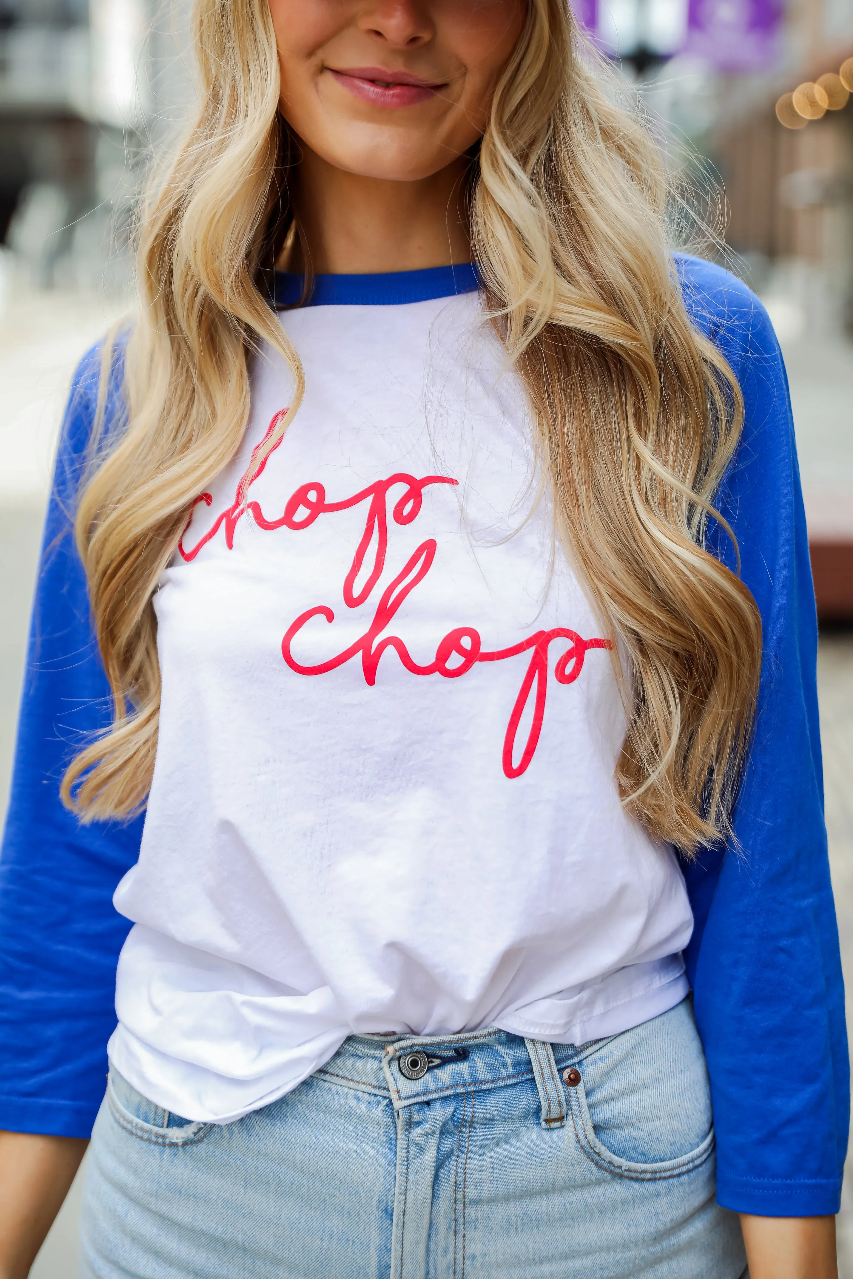 Chop Chop Raglan Tee