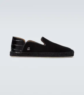 Christian Louboutin loafers, black