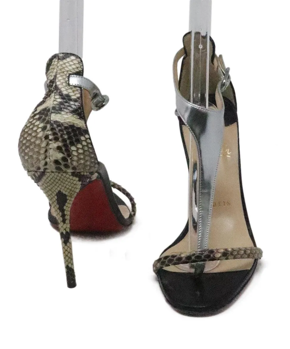 Christian Louboutin Snakeskin Heels sz 7.5