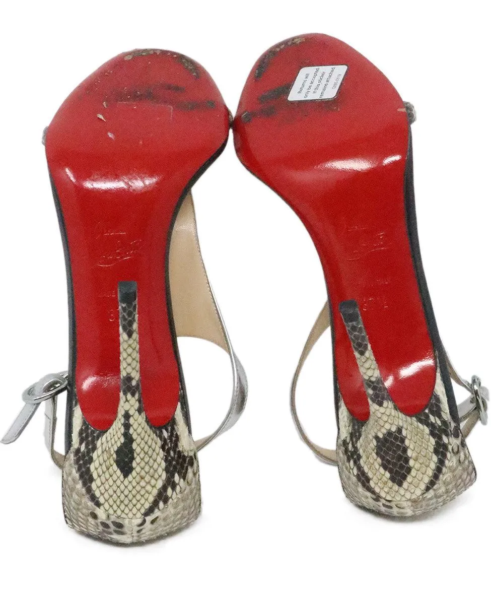 Christian Louboutin Snakeskin Heels sz 7.5