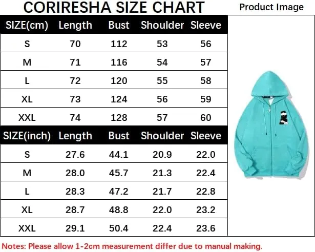 CORIRESHA Teen Cute Cat Zipper Hoodie Sweatshirt Long Sleeve Pocket Casual Jacket