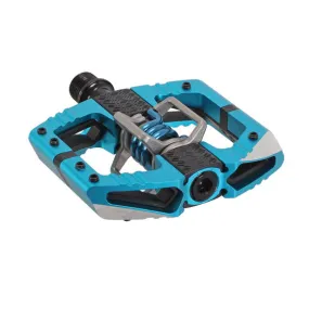 Crankbrothers Mallet Enduro Pedals - Dual Sided Clipless Platform Aluminum 9/16" Blue