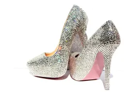 Custom Swarovski Crystal Heel (Your Color Choice!)