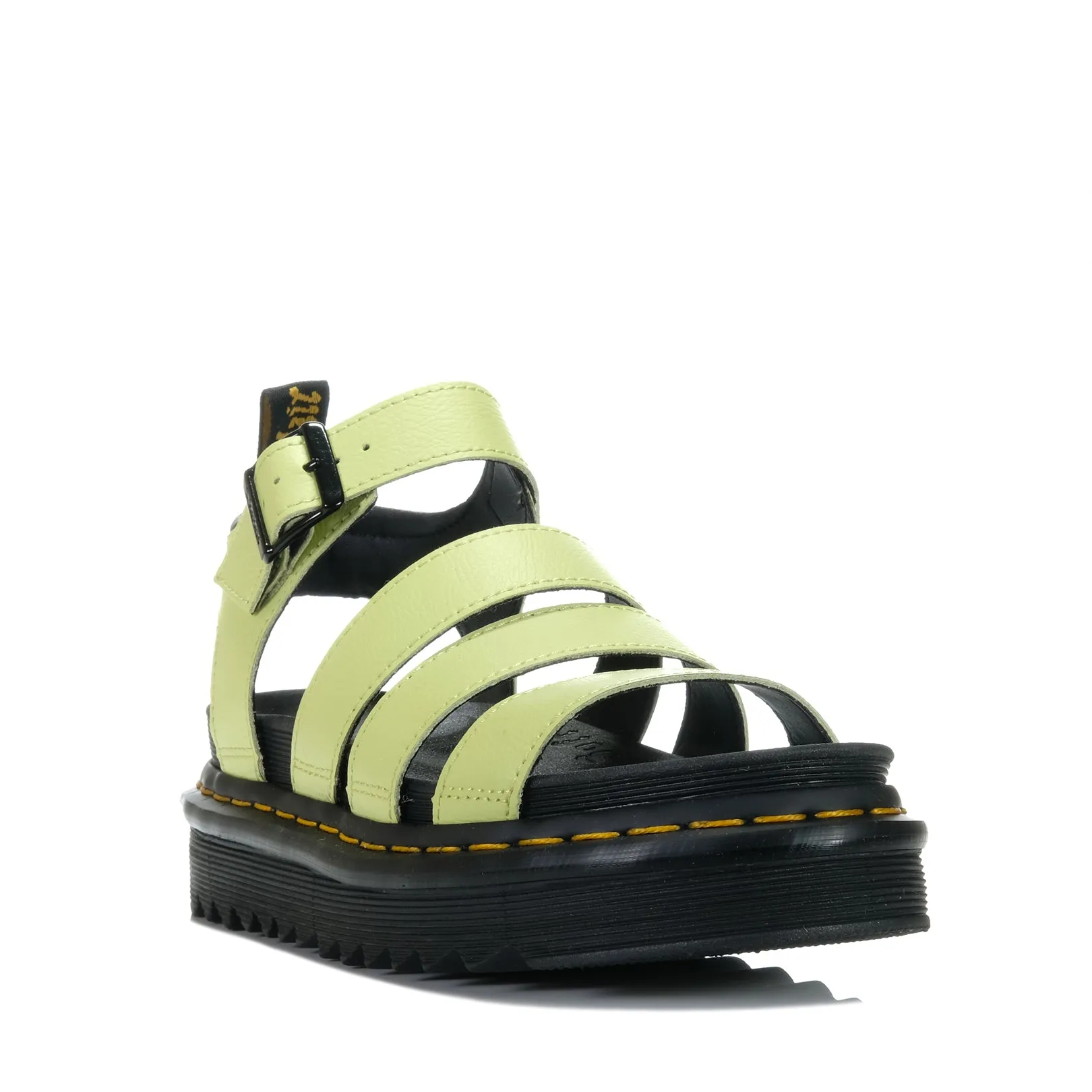 Dr Martens Blaire 3 Strap Lime Green Anthena