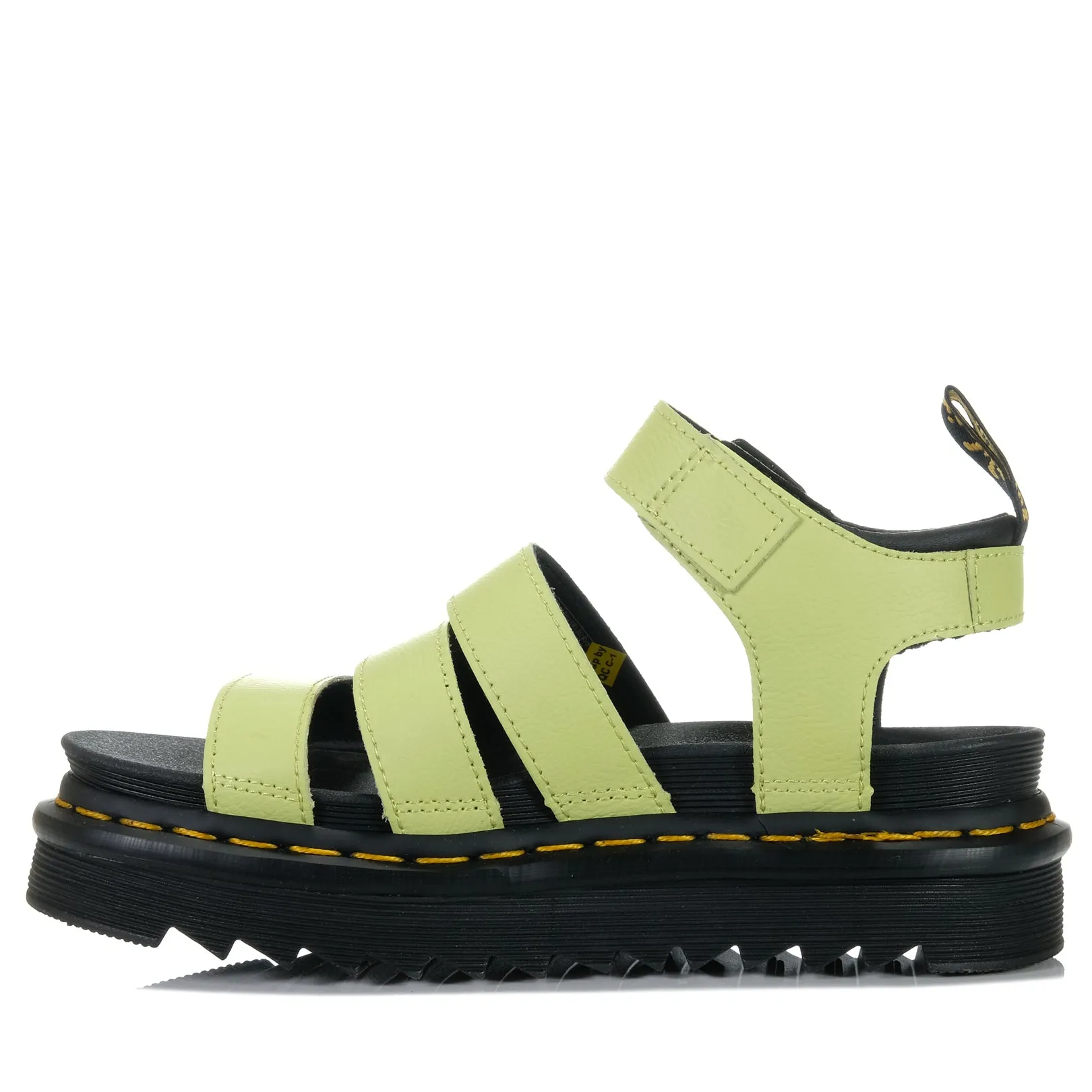 Dr Martens Blaire 3 Strap Lime Green Anthena