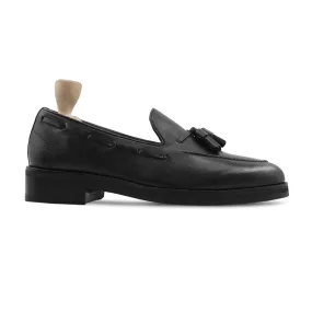 Dubfok - Men's Black Calf Leather Loafer