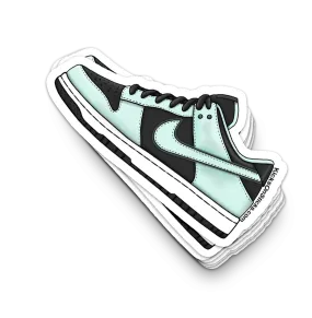 Dunk Low "Dark Smoke Barely Green" Sneaker Sticker