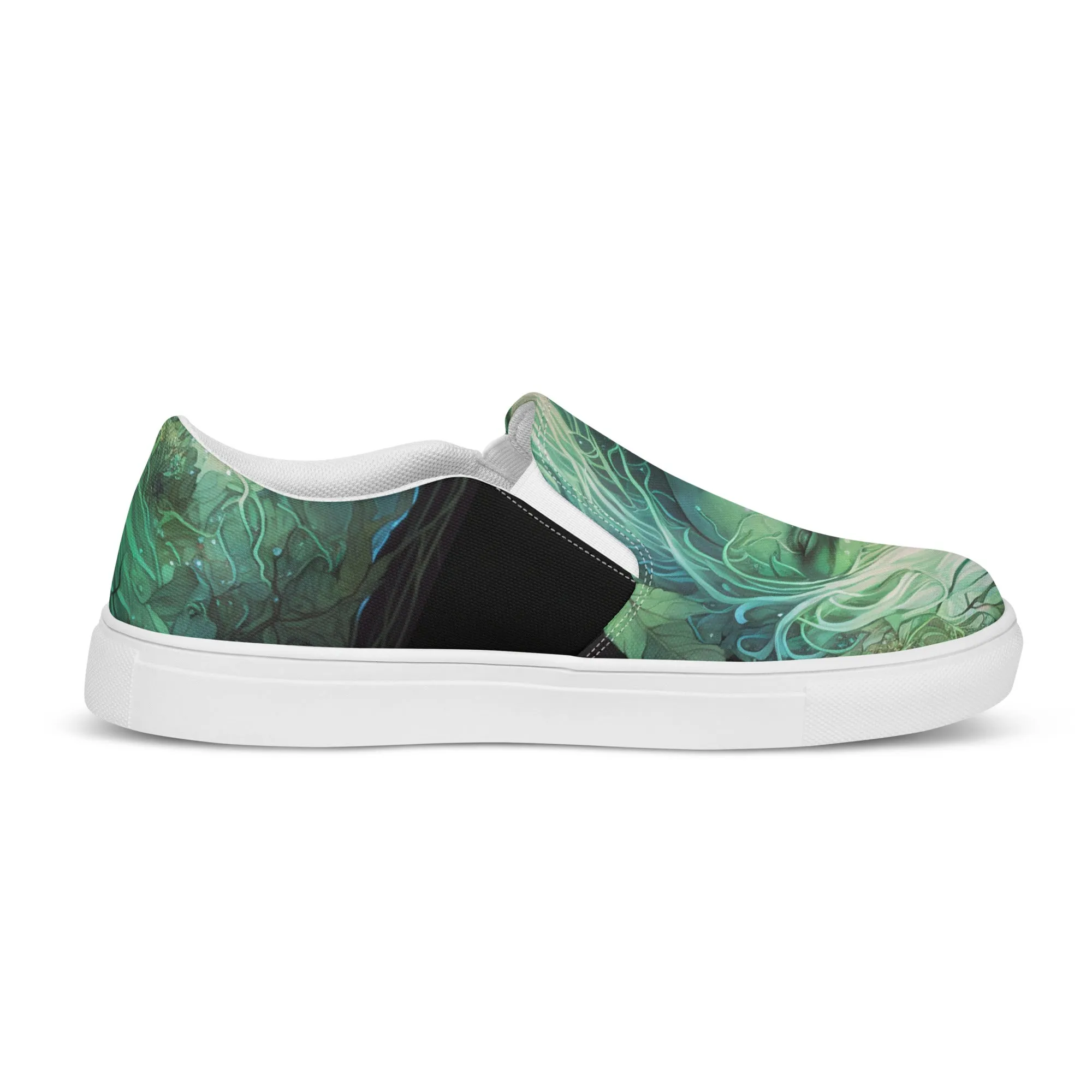 Earth Goddess #2 Men’s slip-on Slides canvas shoes