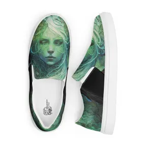 Earth Goddess #2 Men’s slip-on Slides canvas shoes