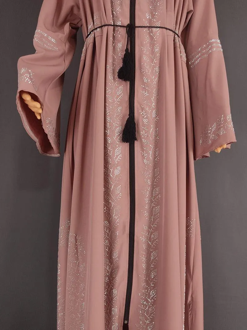 Elegant Women's Arabic Flare Robe