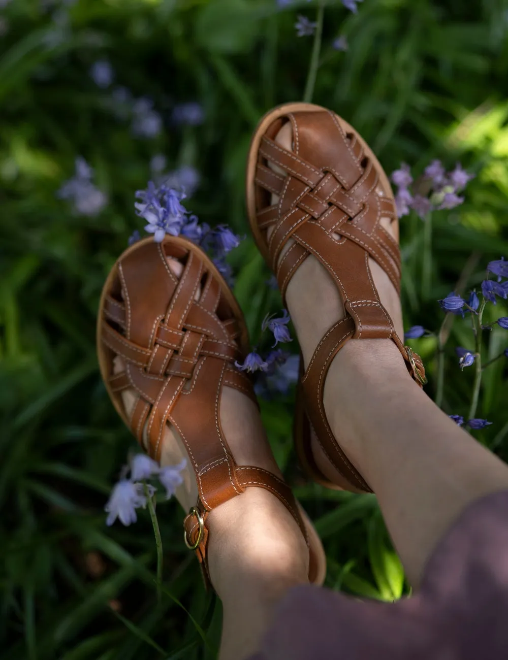 Florence Sandal - Cognac