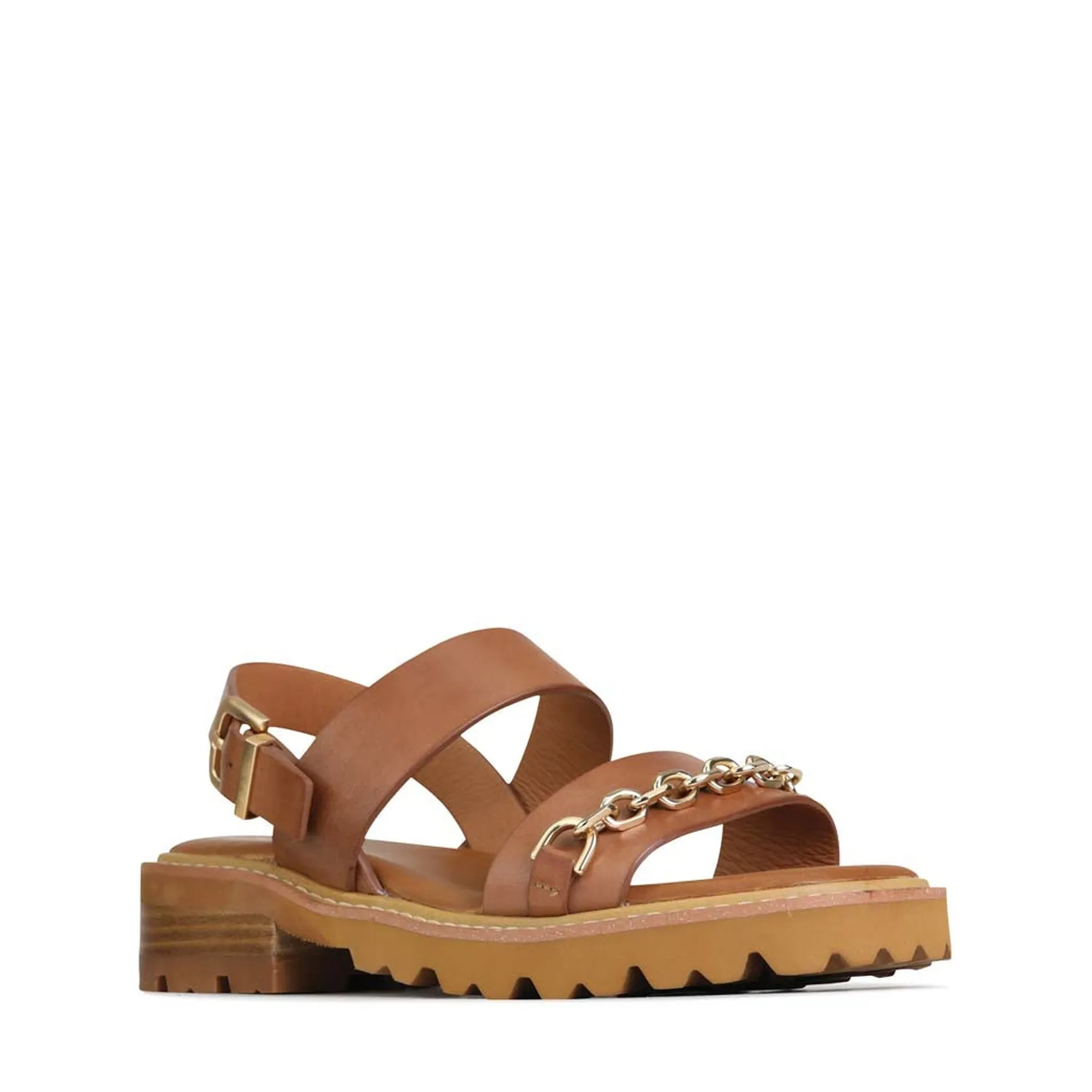 GIL SLING-BACK SANDALS LEATHER