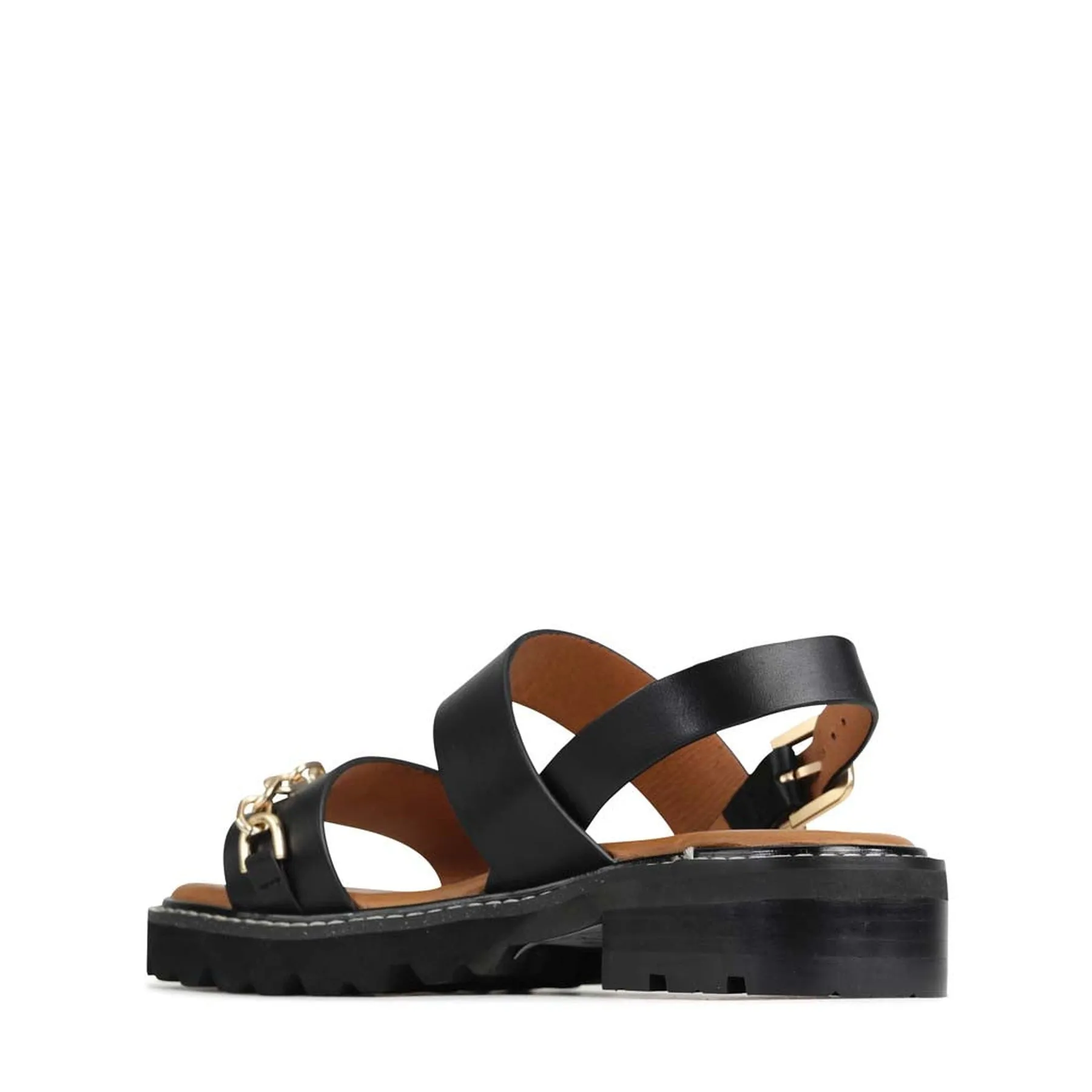 GIL SLING-BACK SANDALS LEATHER