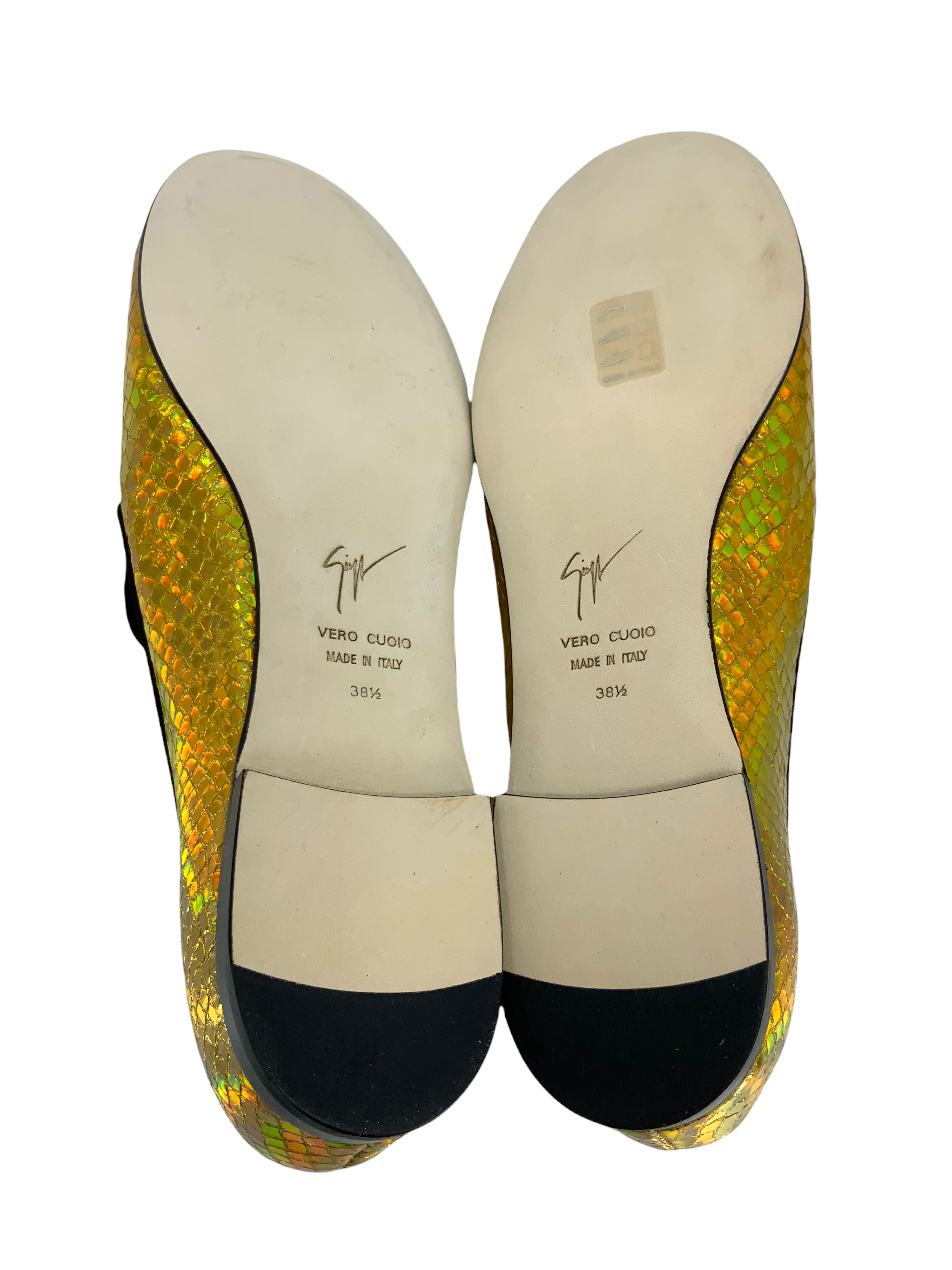 Giuseppe Zanotti Dalila Flat Loafers Size 8.5