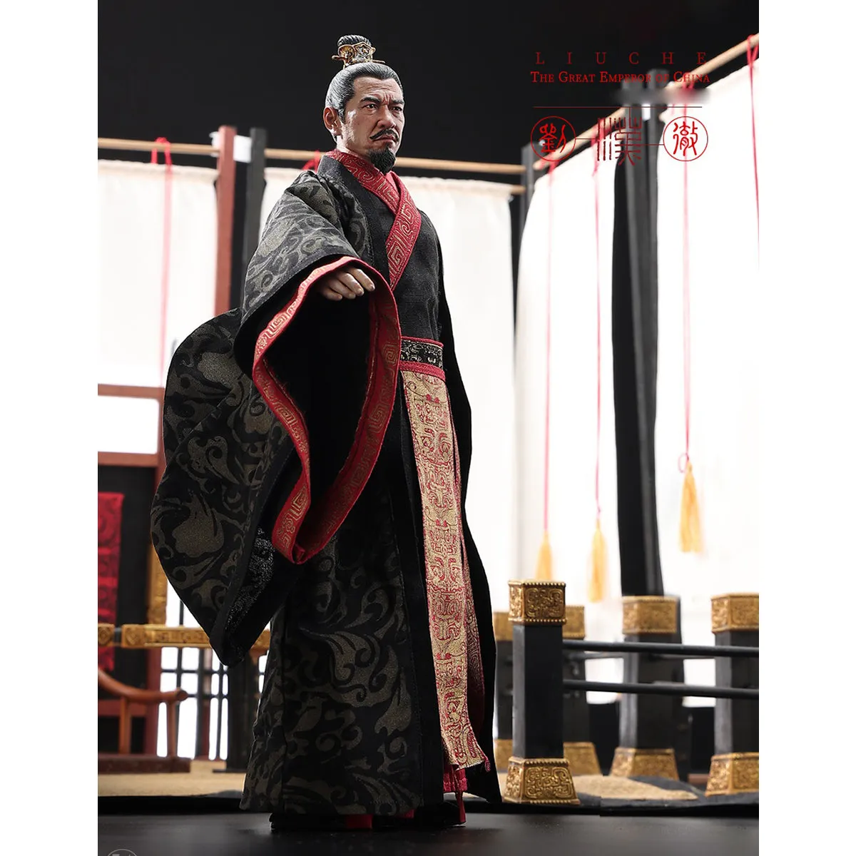 HiPlay BANTANG The Legend of the Son of Heaven Series 1, Emperor Hanwu: Liu Che, Xuan Chamber Internal Affairs Version, Action Figure Full Set