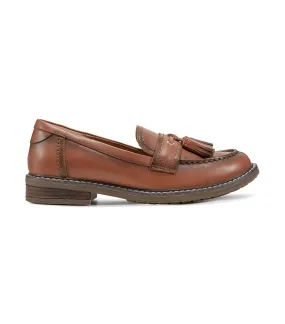 Janelle Loafers Medium Brown