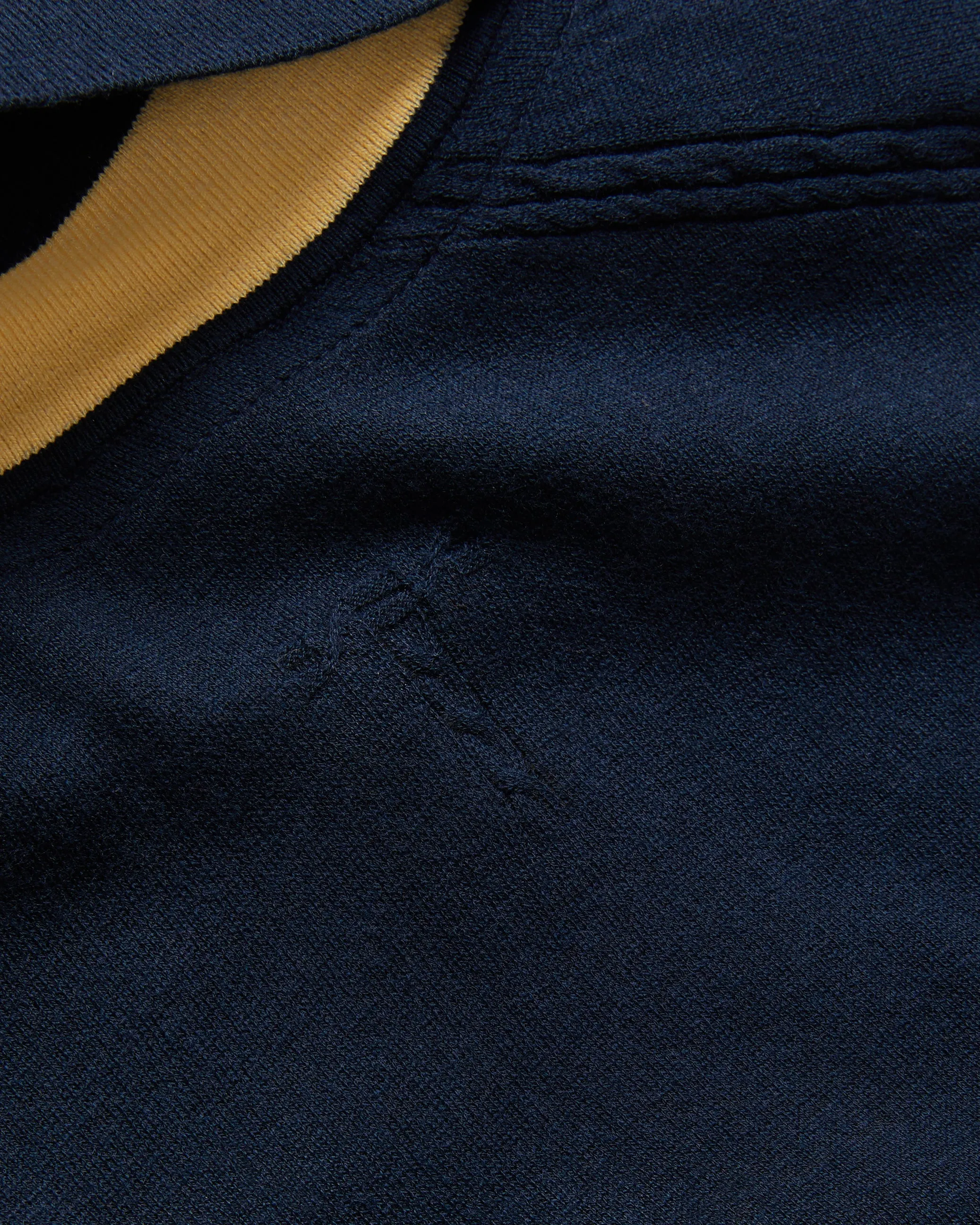 Jeorg Ls Regular Button Through Shirt Navy