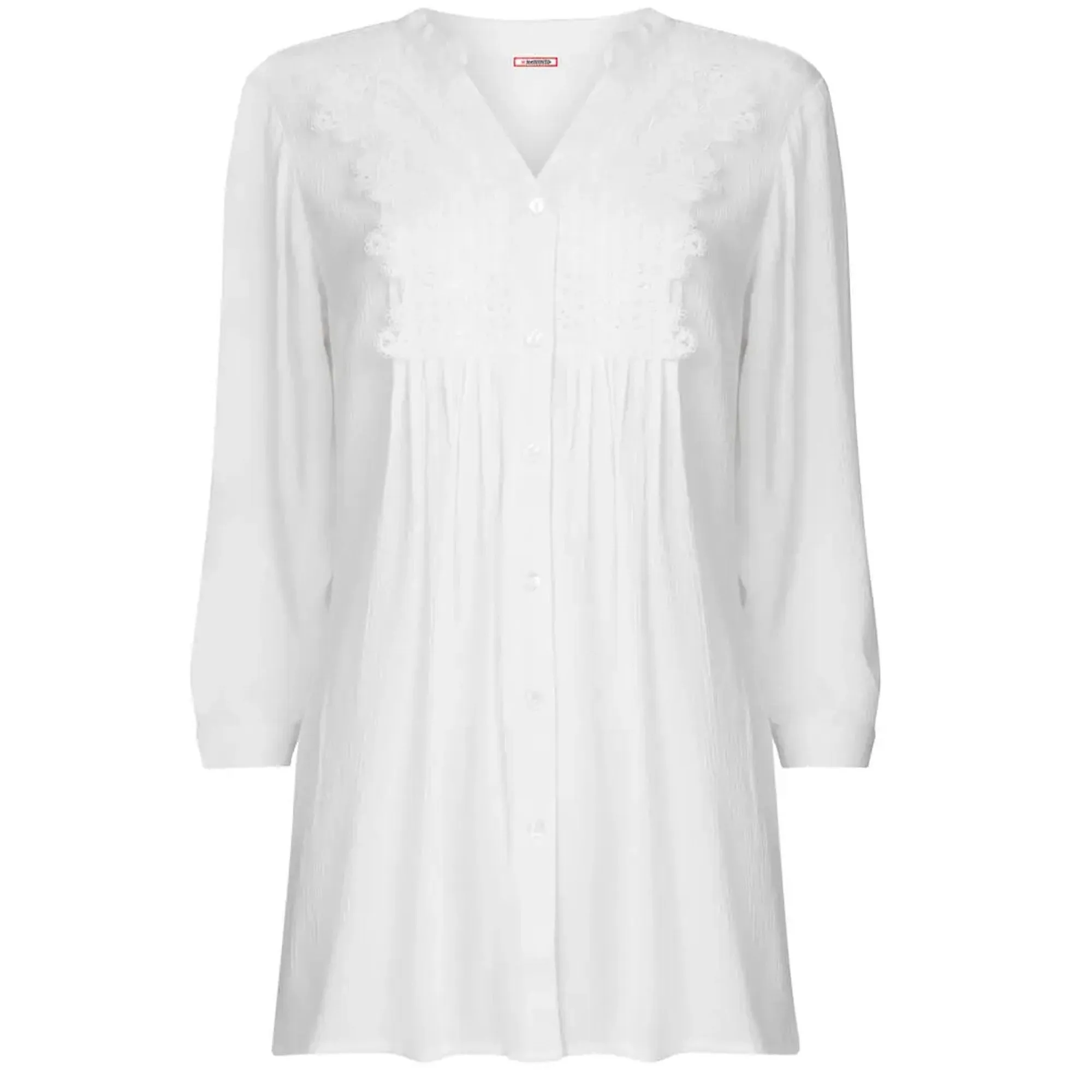 Joe Browns 12 White Favourite Longline Blouse