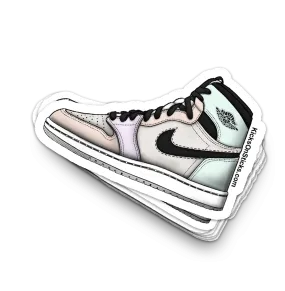 Jordan 1 CMFT "Easter" Sneaker Sticker