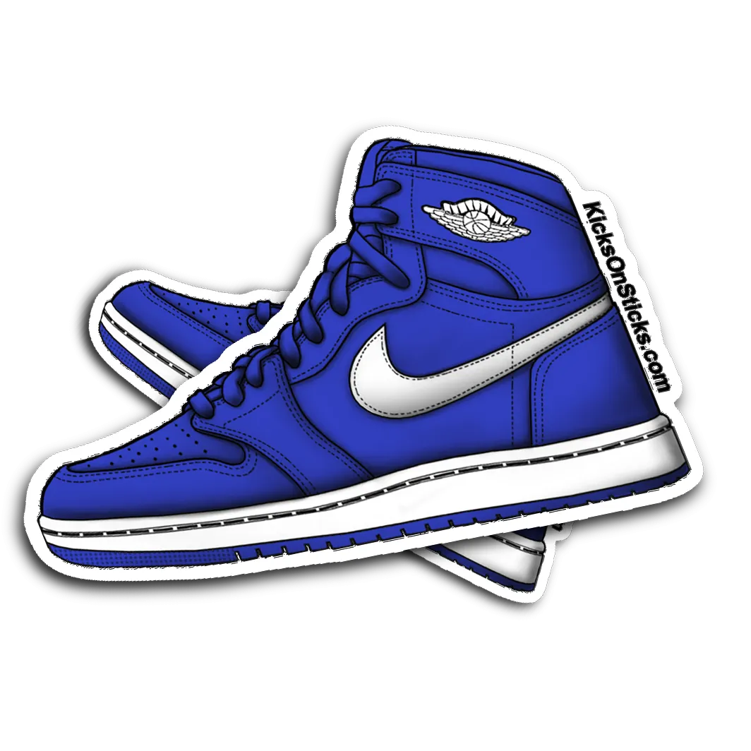 Jordan 1 "Hyper Royal" Sneaker Sticker