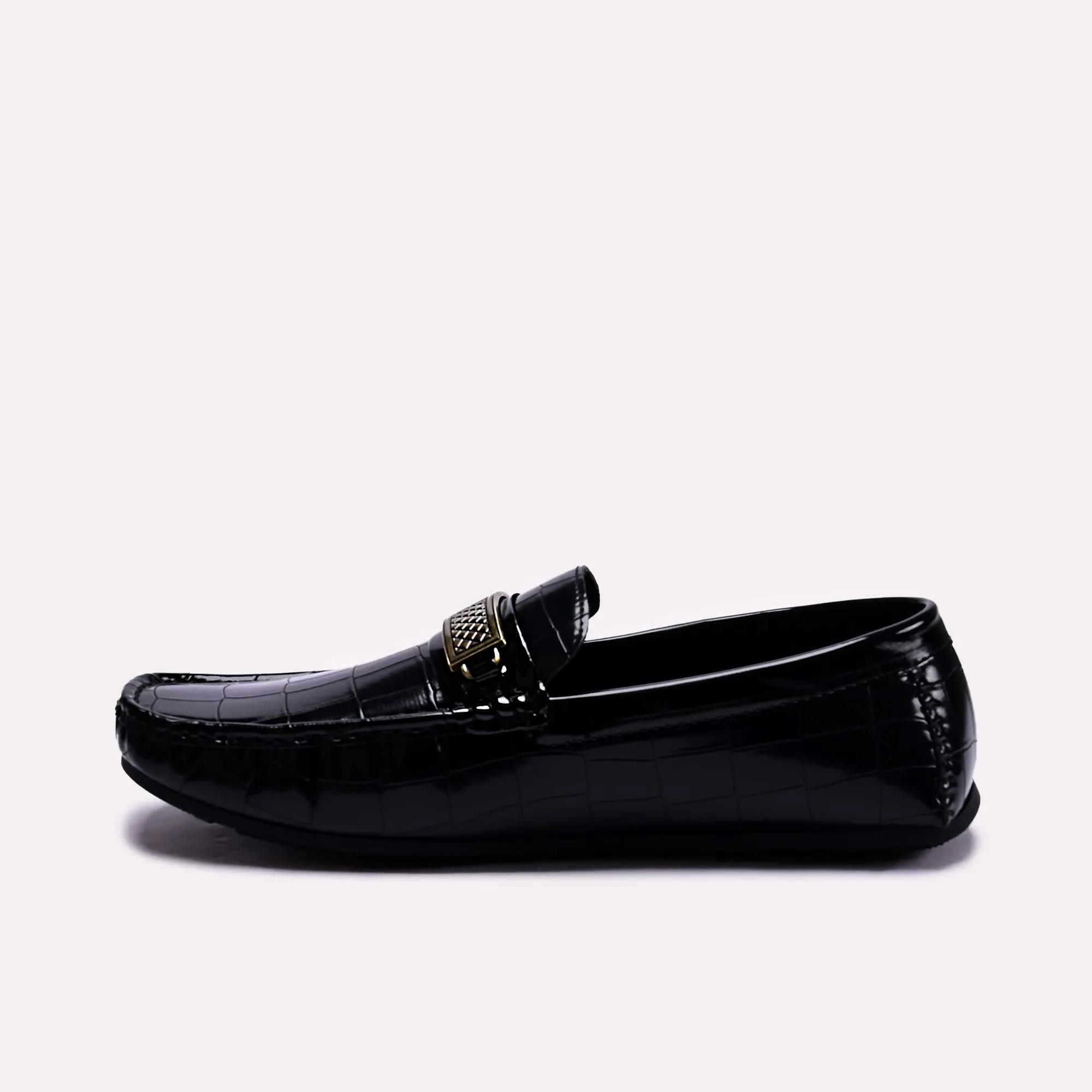 Kevin Black Quilted Loafers 0130782