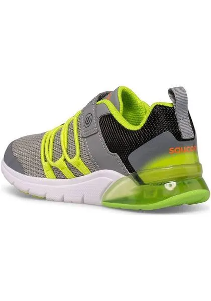 Kids | Flash Glow 2.0 | Grey w. Lime