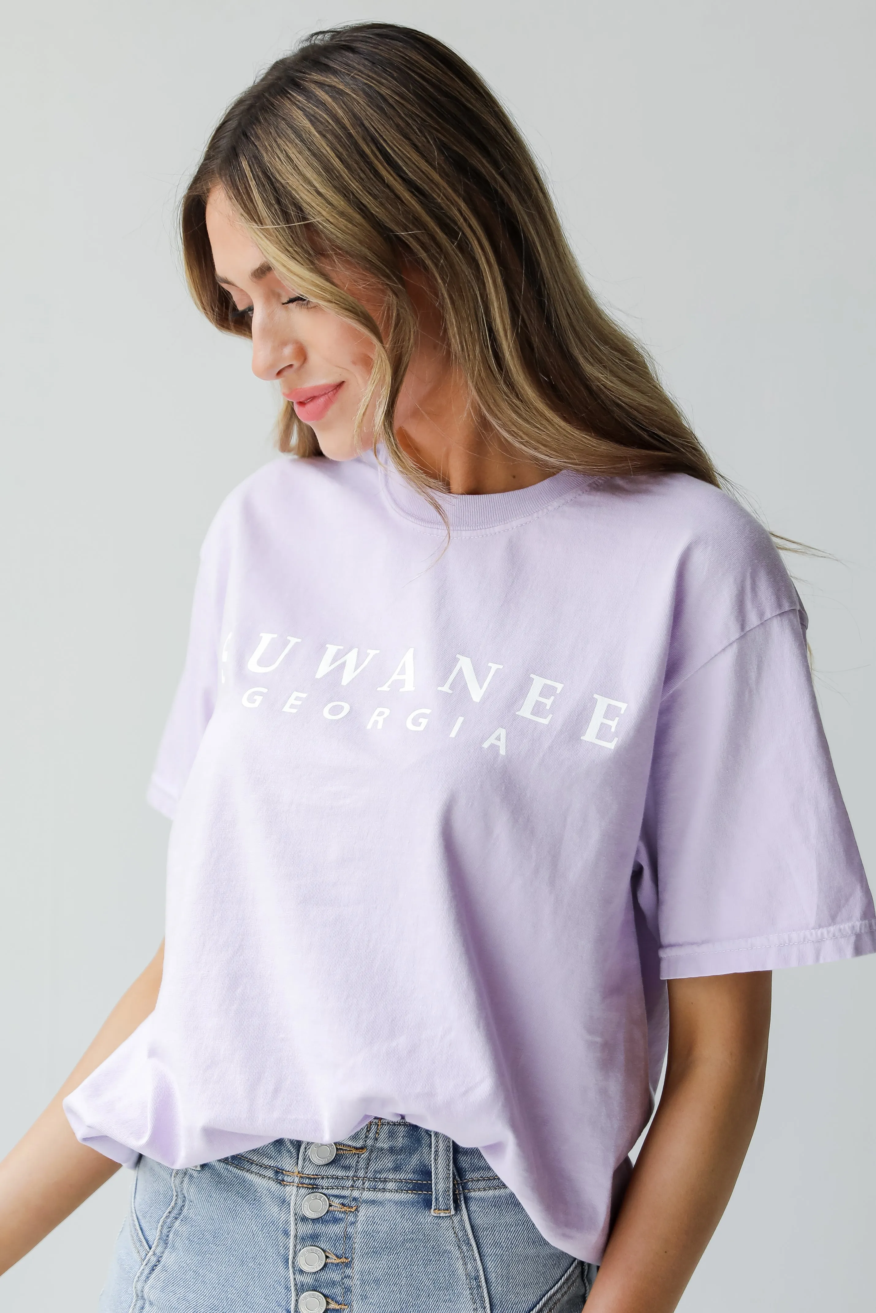 Lavender Suwanee Georgia Tee