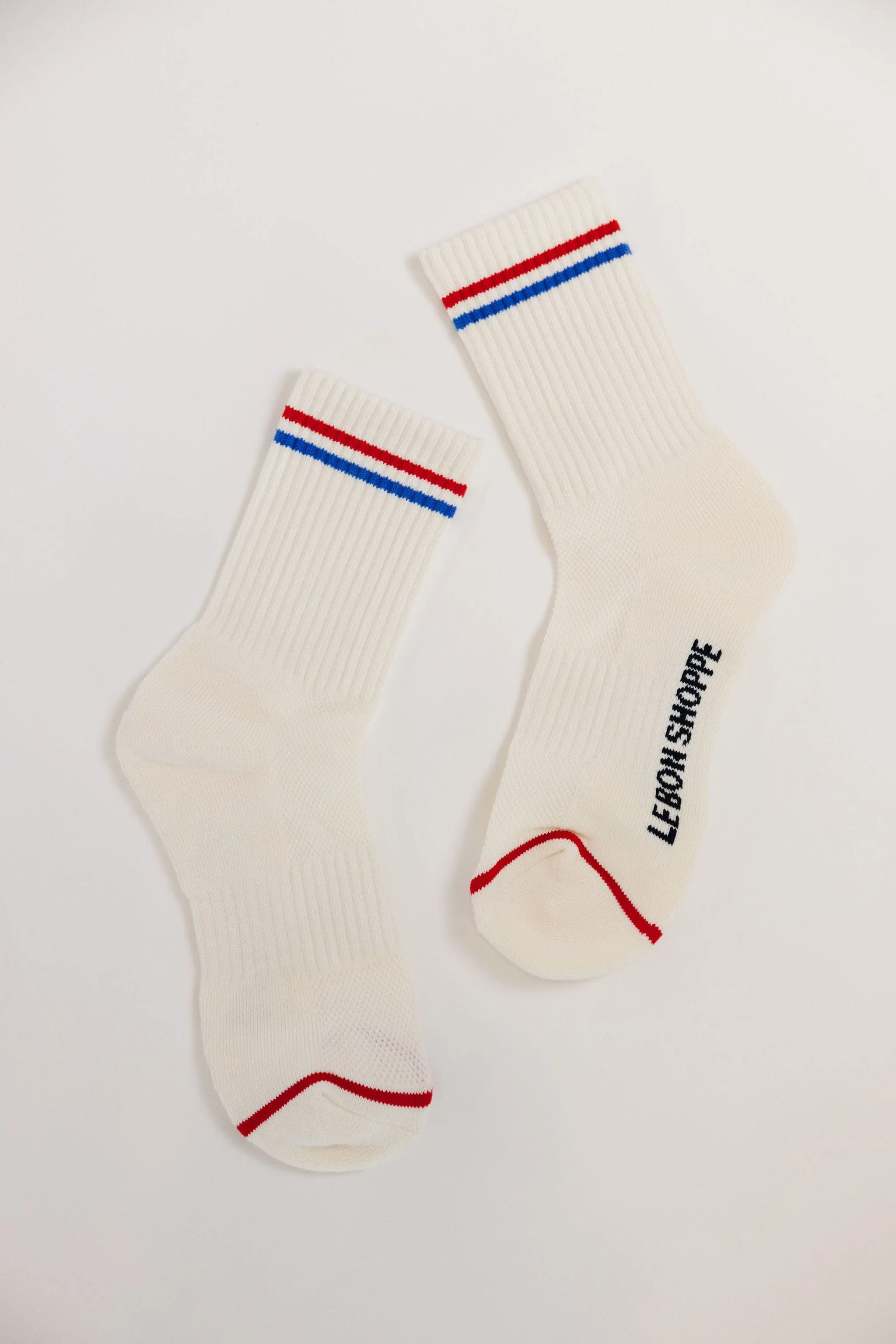 Le Bon Shoppe Boyfriend Socks in Milk