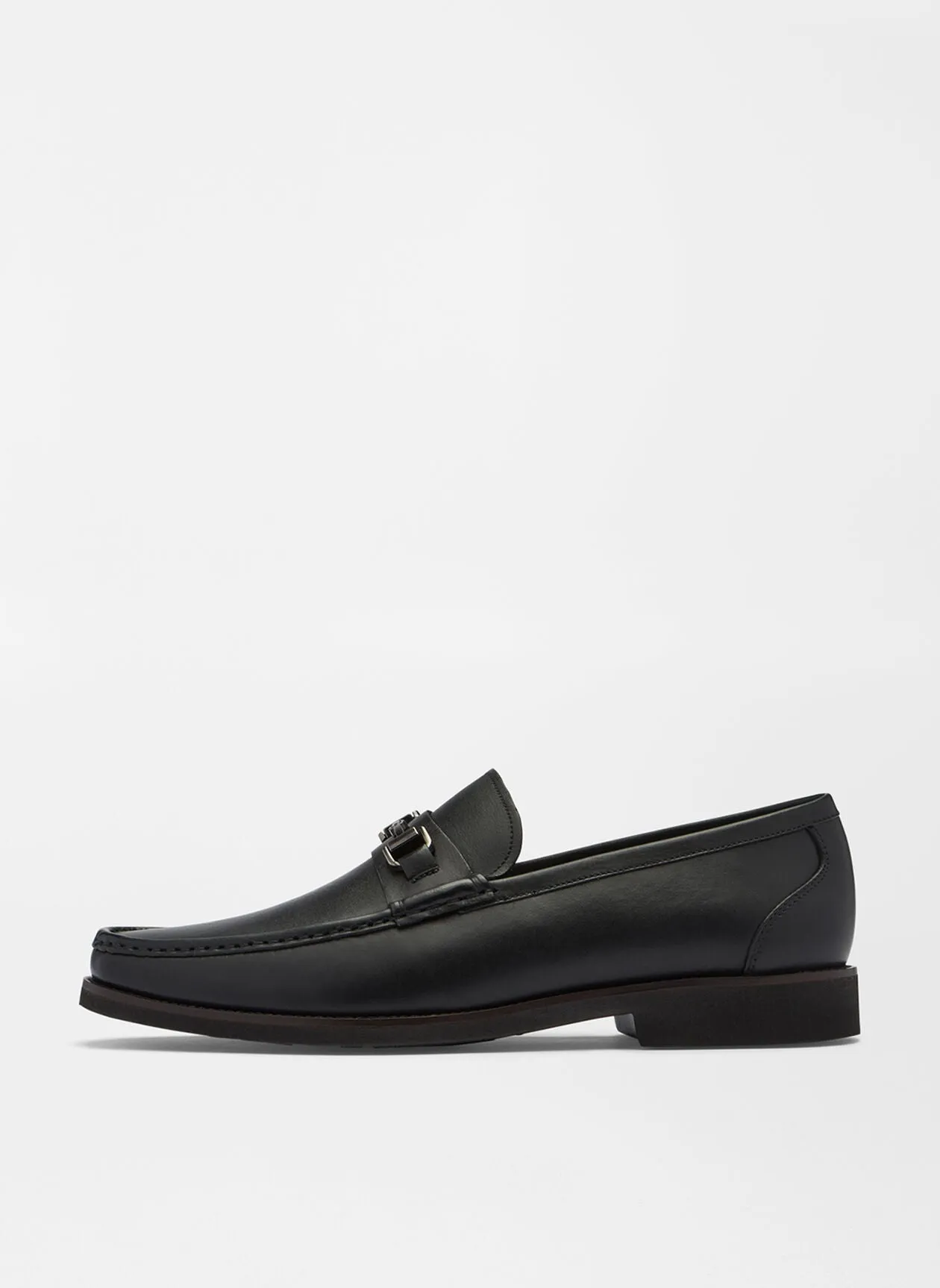 Leather Bit Loafer in Black by Peter Millar