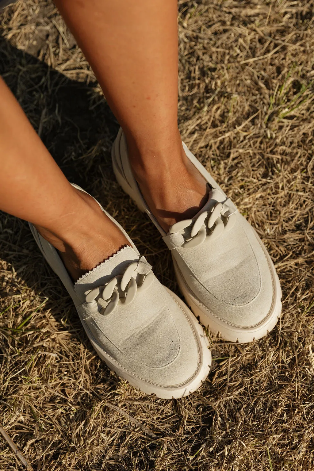 Madison Loafer-Light Taupe