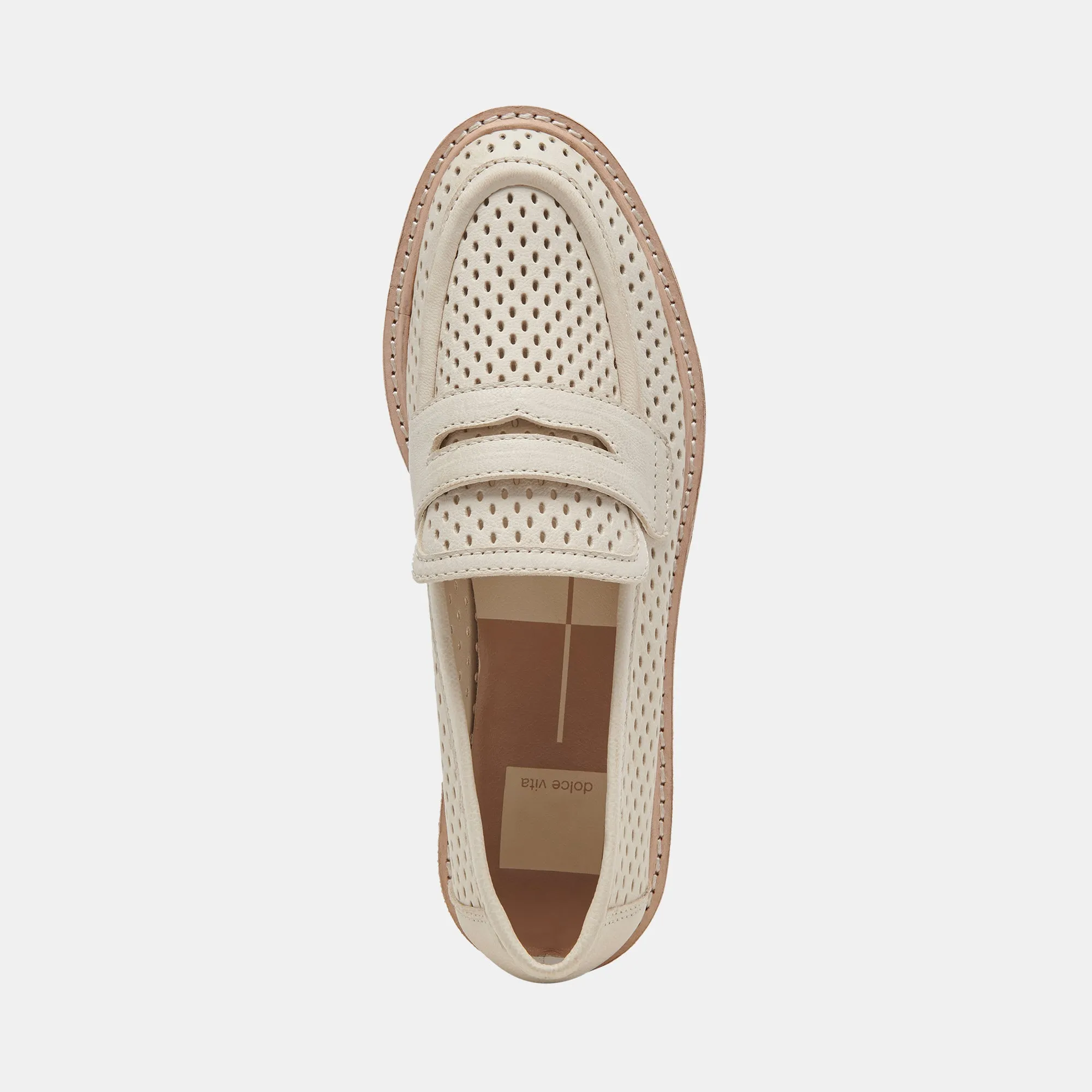 MALILA LOAFERS IVORY NUBUCK